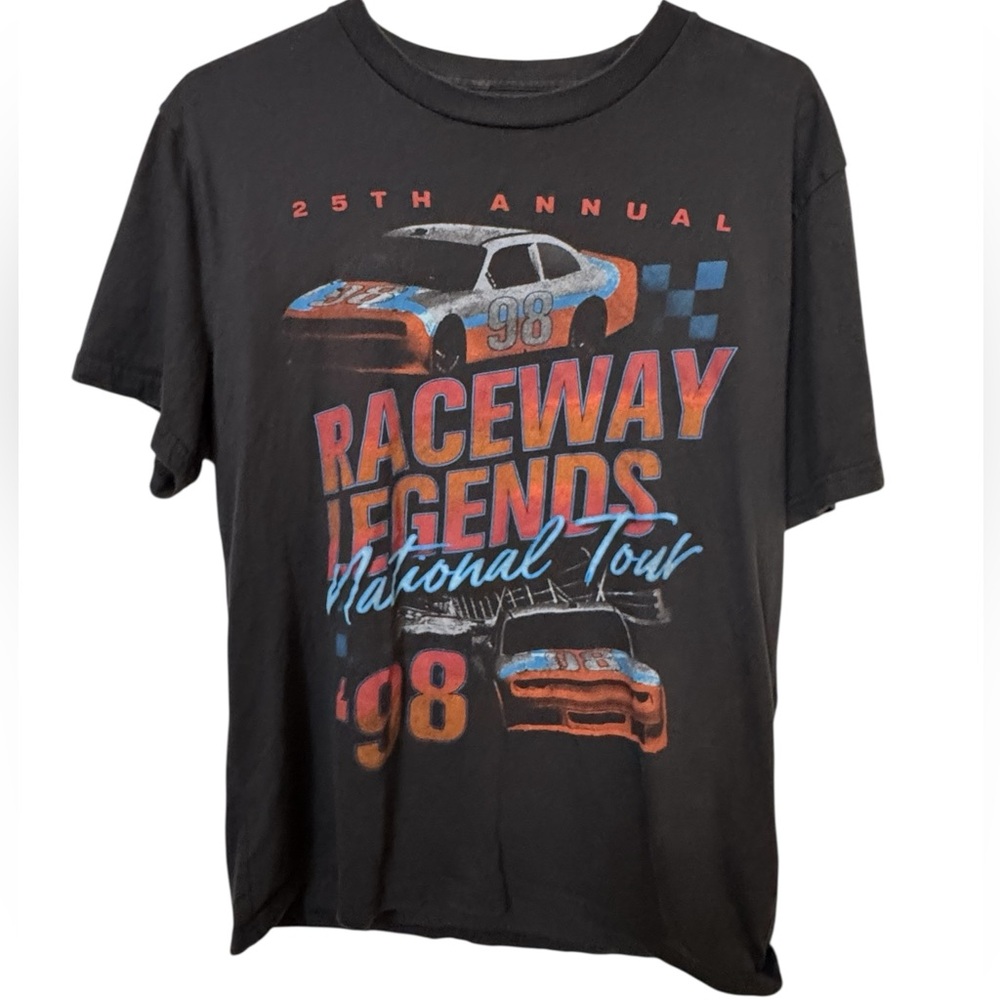 Hollister Raceway Legends NASCAR Raceway Legends Racing Men’s L T-Shirt MINTY